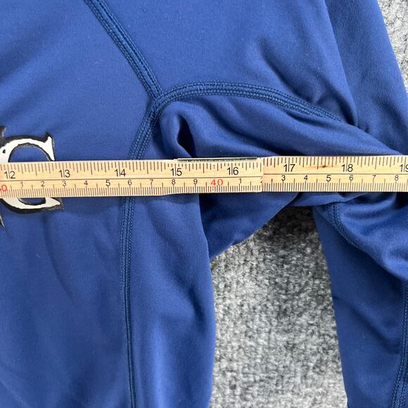 Billabong Rashguard Swim Shirt Boys Youth Large Blue Short Sleeve Surf Swim - Picture 7 of 9